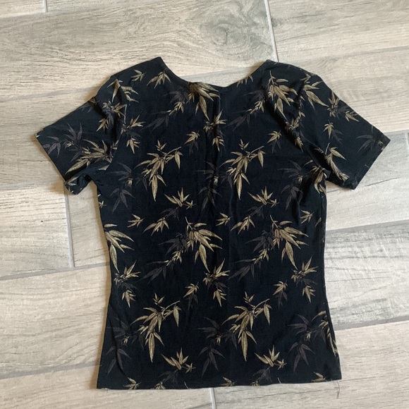 Es se petite faux button front blouse - Picture 4 of 4